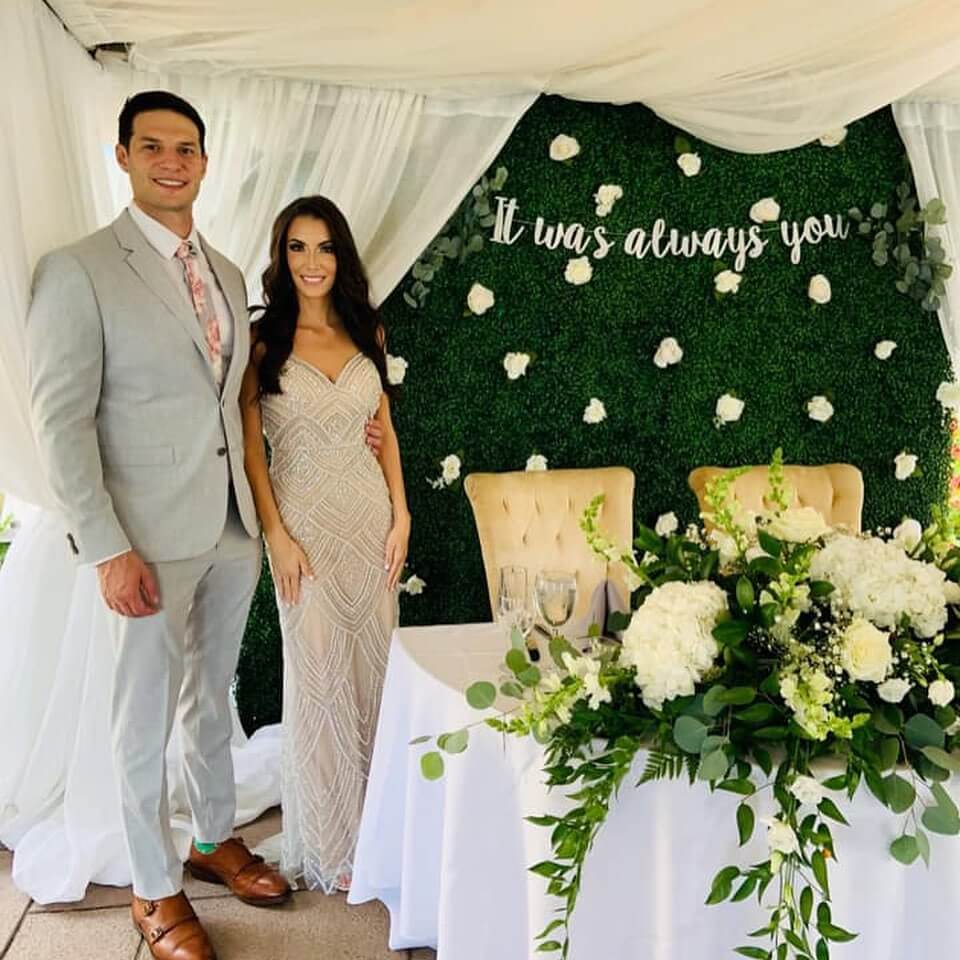 outdoor wedding bride groom tent greenery outdoor wedding bride groom tent greenery
